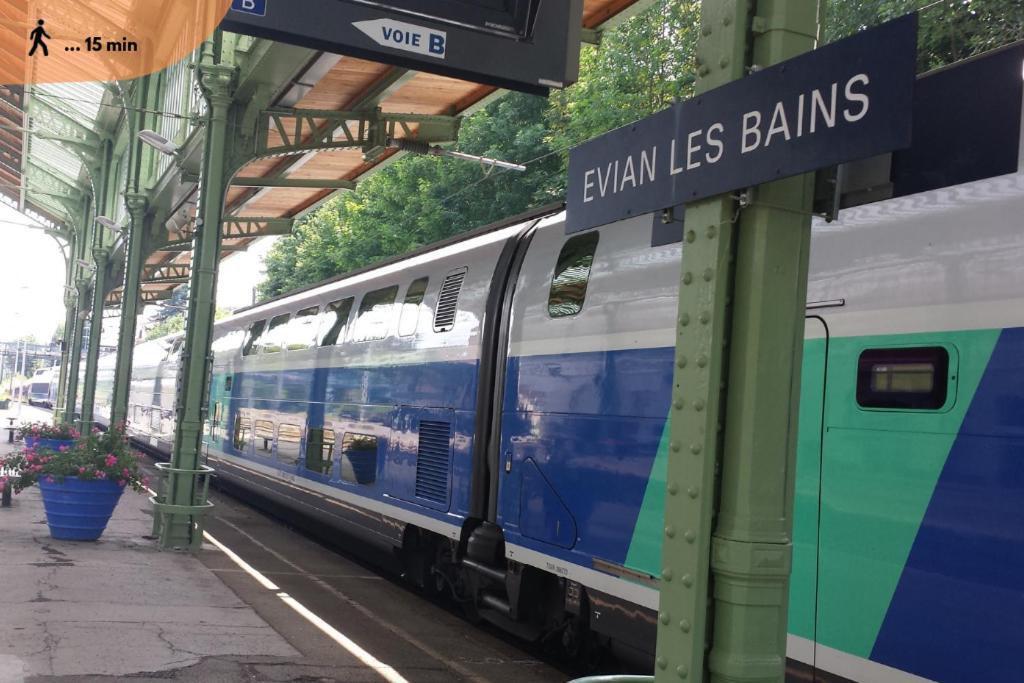 Appartamento Le Baron Évian-les-Bains Esterno foto